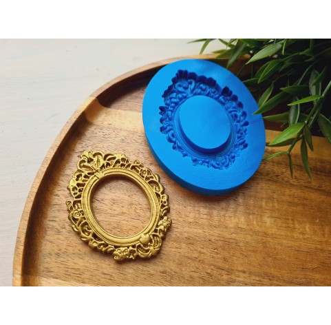 Silicone mold, Frame, style 4, ~ 5.1*6.8 cm, H:0.5 cm