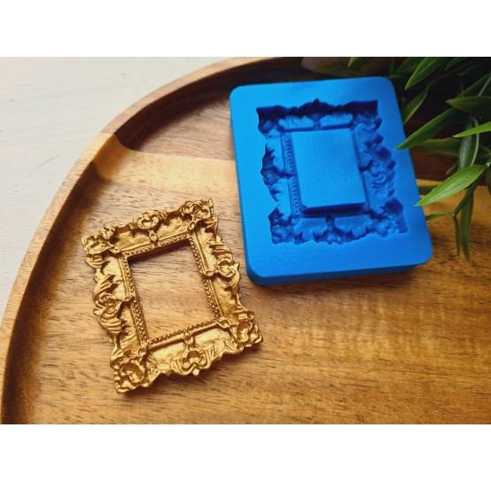 Silicone mold, Frame, style 5, ~ 4.4*5.2 cm, H:0.6 cm