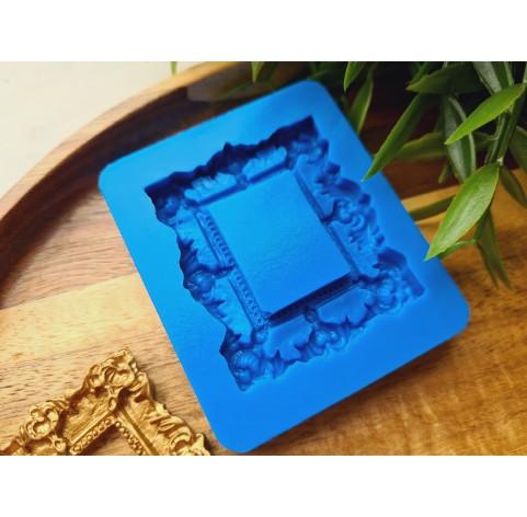 Silicone mold, Frame, style 5, ~ 4.4*5.2 cm, H:0.6 cm
