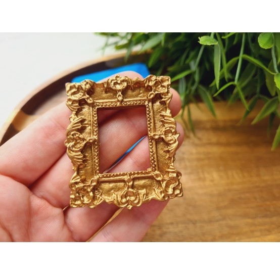 Silicone mold, Frame, style 5, ~ 4.4*5.2 cm, H:0.6 cm