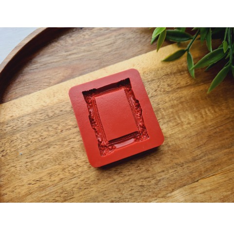 Silicone mold, Frame, style 6, ~ 3.6*4.4 cm, H:0.5 cm