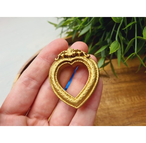 Silicone mold, Frame, style 7, ~ 3.6*4.5 cm, H:0.6 cm