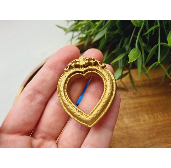 Silicone mold, Frame, style 7, ~ 3.6*4.5 cm, H:0.6 cm