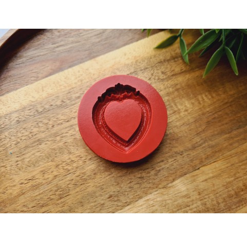 Silicone mold, Frame, style 7, ~ 3.6*4.5 cm, H:0.6 cm
