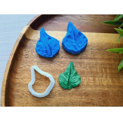 Silicone veiner, Cauliflower leaf, style 1, set or individually