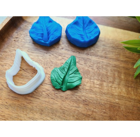 Silicone veiner, Cauliflower leaf, style 1, set or individually