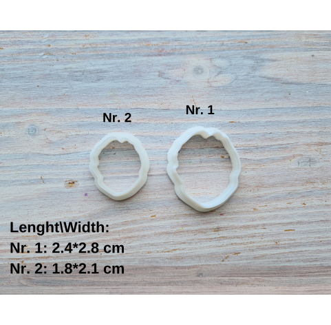 Silicone veiner, Hazelnut leaf, set or individually