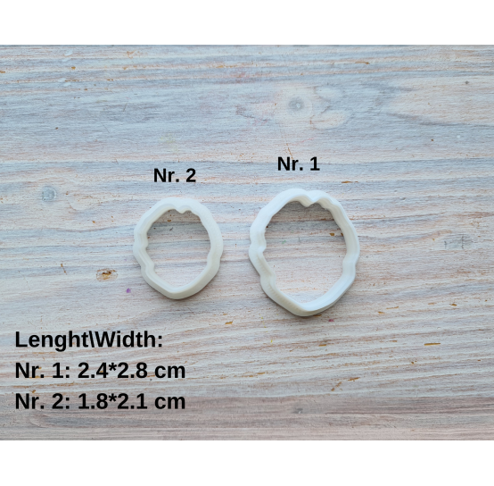 Silicone veiner, Hazelnut leaf, set or individually