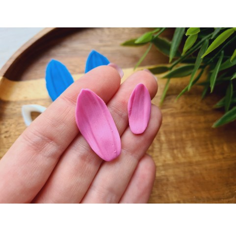 Silicone veiner, Chrysanthemum petal texture, set or individually