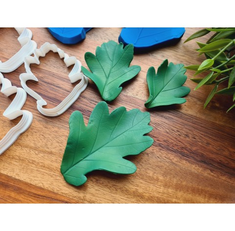 Silicone veiner, Oak leaf, style 2, set or individually