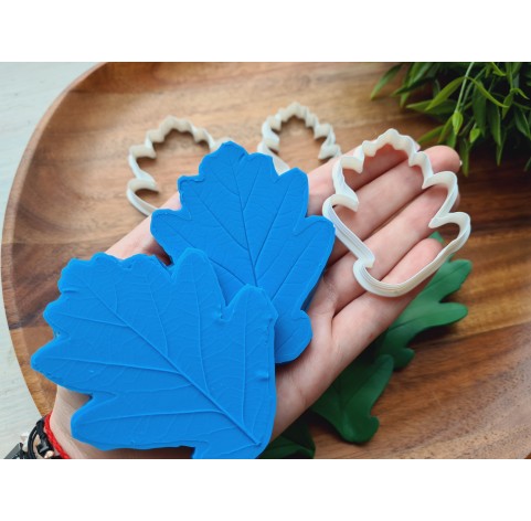 Silicone veiner, Oak leaf, style 2, set or individually