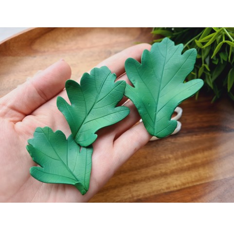 Silicone veiner, Oak leaf, style 2, set or individually
