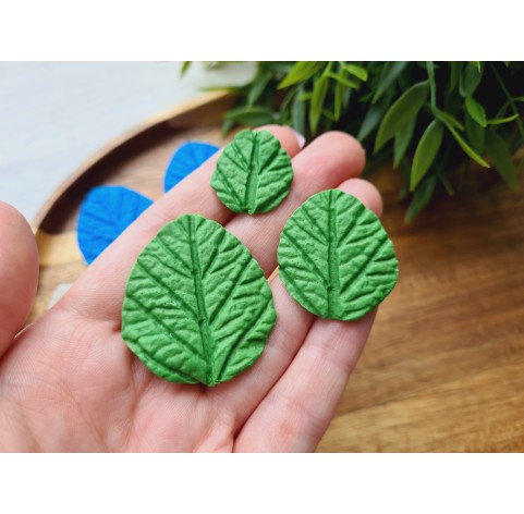 Silicone veiner, Leaf, style 2, set or individually
