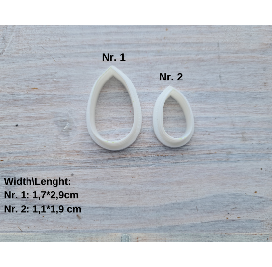 Silicone veiner, Leaf, style 4, set or individually