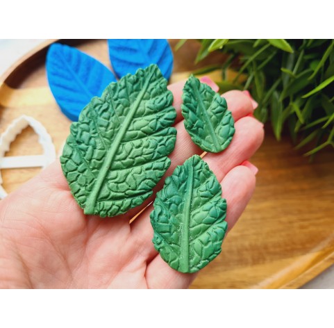 Silicone veiner, Leaf, style 5, set or individually