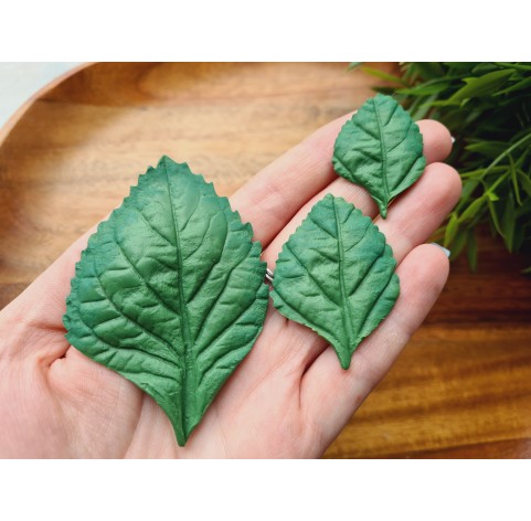 Silicone veiner, Hydrangea leaf, style 2, set or individually