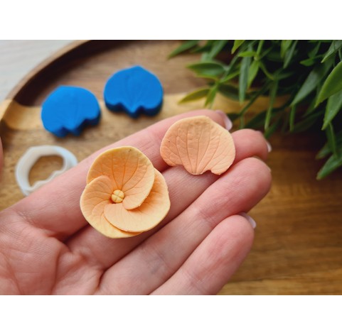 Silicone veiner, Hydrangea petal texture, style 2, set or individually