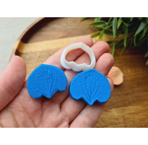 Silicone veiner, Hydrangea petal texture, style 2, set or individually