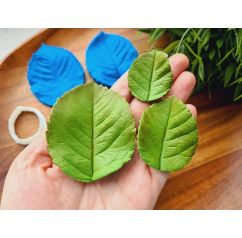 Silicone veiner, Rose leaf, style 1, set or individually