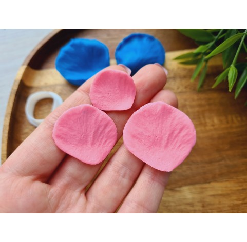 Silicone veiner, Rose petal texture, style 5, set or individually