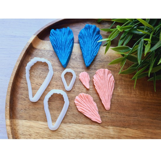 Silicone veiner, Iris petal texture, set or individually