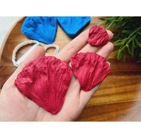 Silicone veiner, Petal texture, style 3, set or individually