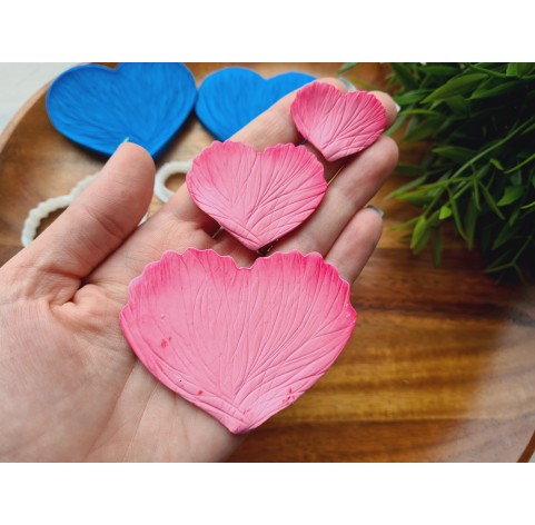 Silicone veiner, Petal texture, style 5, set or individually