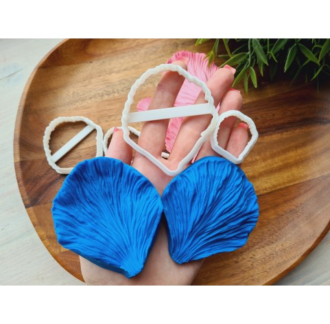 Silicone veiner, Peony petal texture, set or individually