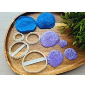 Silicone veiner, Anemone petal texture, style 2, large, set or individually