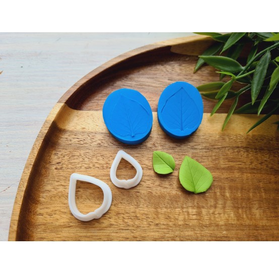 Silicone veiner, Lilac leaf, set or individually