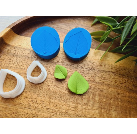 Silicone veiner, Lilac leaf, set or individually