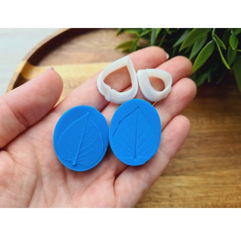 Silicone veiner, Lilac leaf, set or individually