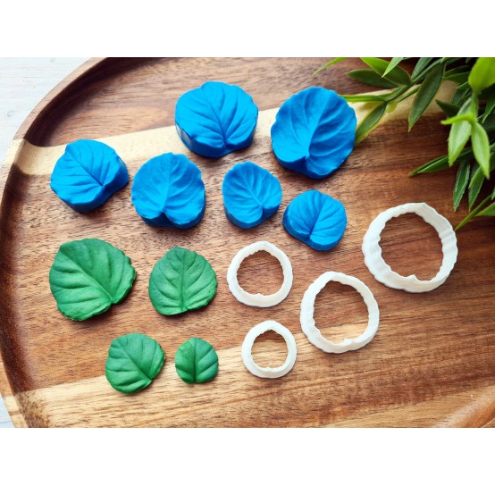 Silicone veiner, Violet leaf, Set A, Set B or Set C, set or individually