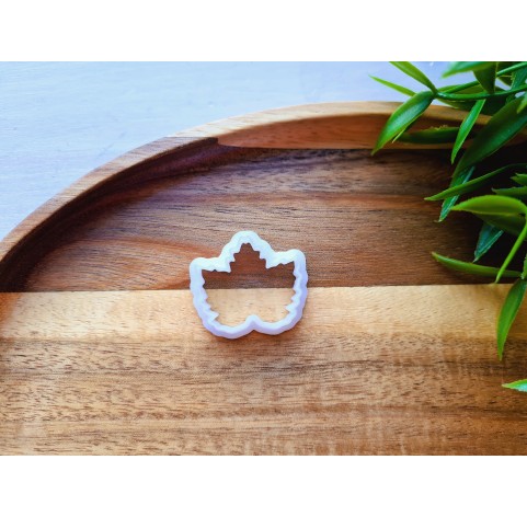 Silicone veiner, Cloudberry leaf, set or individually