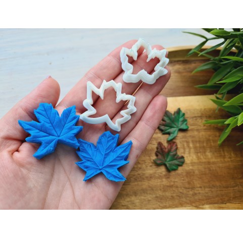 Silicone veiner, Maple leaf, set or individually