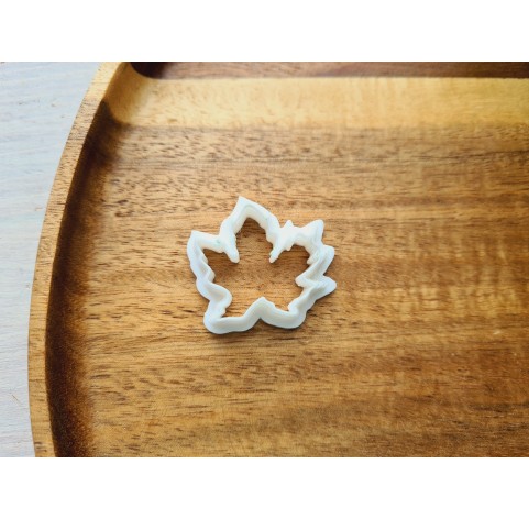 Silicone veiner, Maple leaf, set or individually