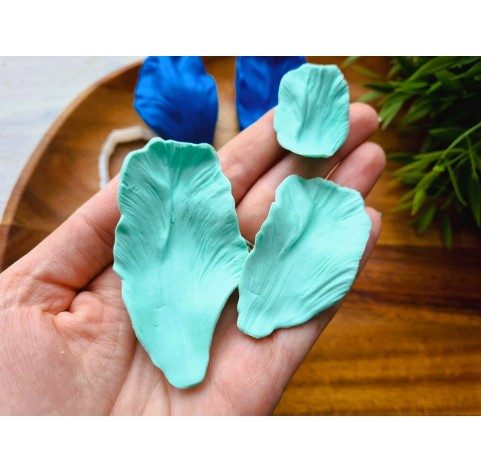 Silicone veiner, Tulip petal texture, style 1, set or individually