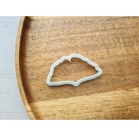 Silicone veiner, Ginkgo leaf, set B, set or individually