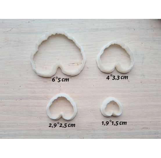 Silicone veiner, Geranium leaf, Set A, Set B or Set C, set or individually