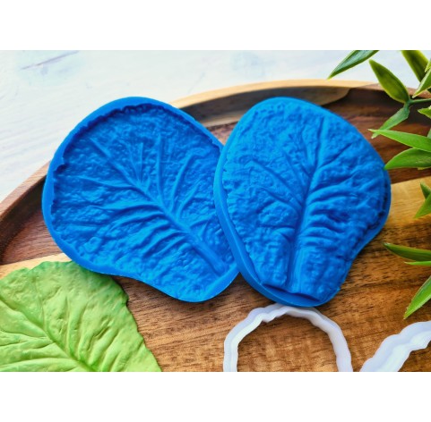 Silicone veiner, Lettuce leaf, set or individually