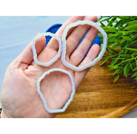 Silicone veiner, Lettuce leaf, set or individually