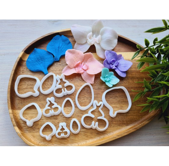 Silicone veiner, Orchid petal texture, style 2, Set A, Set B, Set C or Set D, set or individually