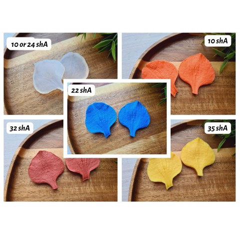 Silicone veiner, Orchid petal texture, style 2, Set A, Set B, Set C or Set D, set or individually