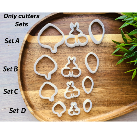 Silicone veiner, Orchid petal texture, style 2, Set A, Set B, Set C or Set D, set or individually