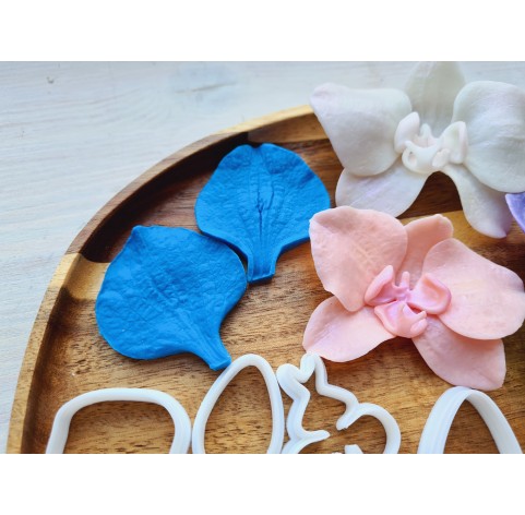 Silicone veiner, Orchid petal texture, style 2, Set A, Set B, Set C or Set D, set or individually