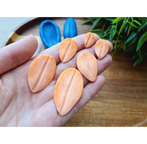 Silicone veiner, Tulip petal texture, style 2, Set A, set or individually