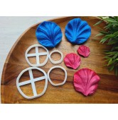 Silicone veiner, Petal texture, style 7, set or individually
