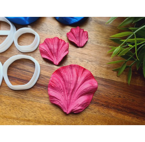 Silicone veiner, Petal texture, style 7, set or individually