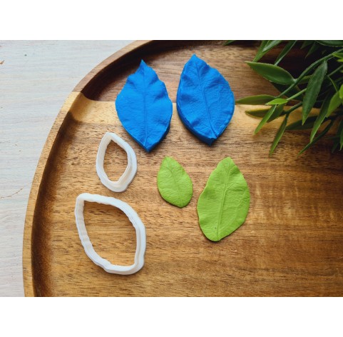 Silicone veiner, Apple tree leaf, set or individually