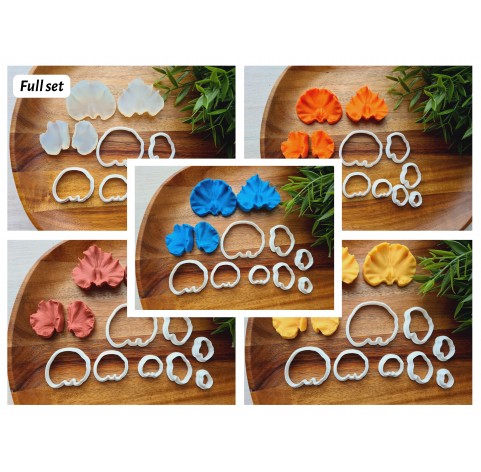 Silicone veiner, Colored peas, Set A, Set B, Set C or Set D, set or individually